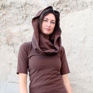 Gaia Conceptions SUPER COWL SIMPLICITY SHIRT